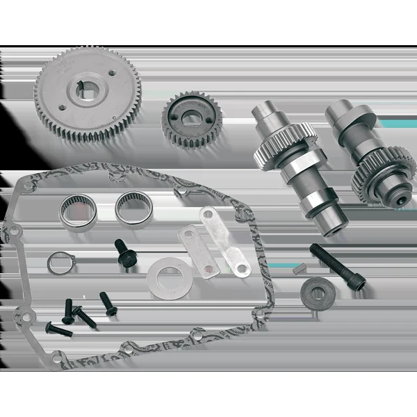 S&S Cycle® 585 Cam Kit for 2007-2017 Harley Models with Twin Cam Engine; 2006 Dyna Glide Models, with Gears and All Hardware - Made in U.S.A. - 33-5268