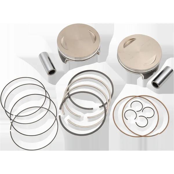 S&S Cycle® Aluminum Forged Piston Kits 110/111/124 for 2007-2017 Harley Touring FLH, FLT; Dyna FXD; Softail FLS, FXS Models, with all Hardware - Made in U.S.A. - 106-3964A - Image 2