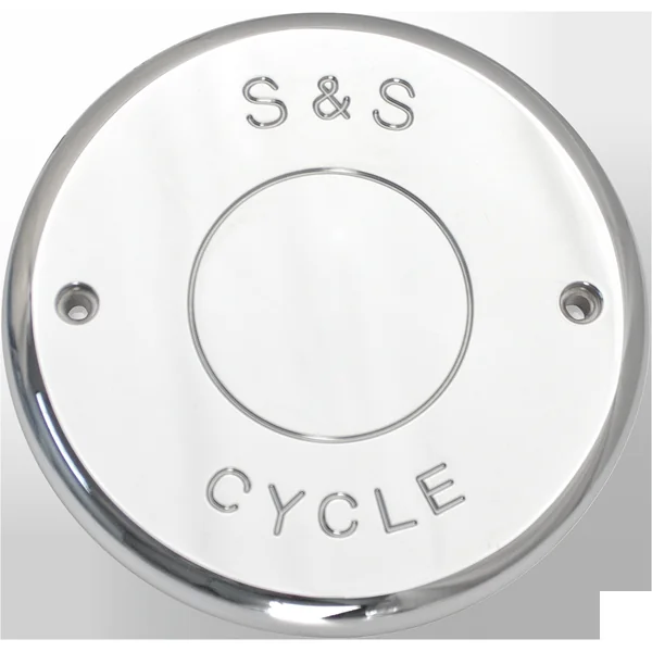 S&S Cycle® Chrome Optional Air Cleaner Logo Cover for 2014-2019 Indian Chief, Springfield, Roadmaster Models - Made in U.S.A. - 170-0242 - Image 5