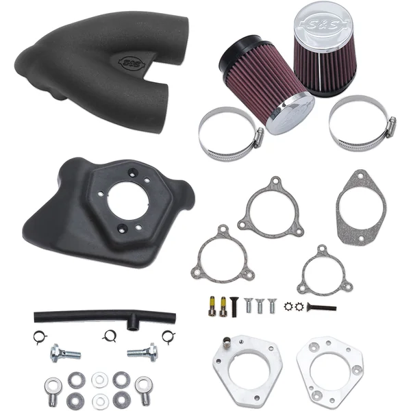 S&S Cycle® Chrome Tuned Induction Air Cleaner for Harley 2008-2016 FLHT, FLHR, FLHX, FLTR; 2016-2017 FXDLS; 2016-2017 Softail; 2014-2015 FLSTSE; 2013-2015 FXSBSE; 2011-2012 FLSTNSE Models, with TBW and Hardware - Made in U.S.A. - 170-0310B - Image 6