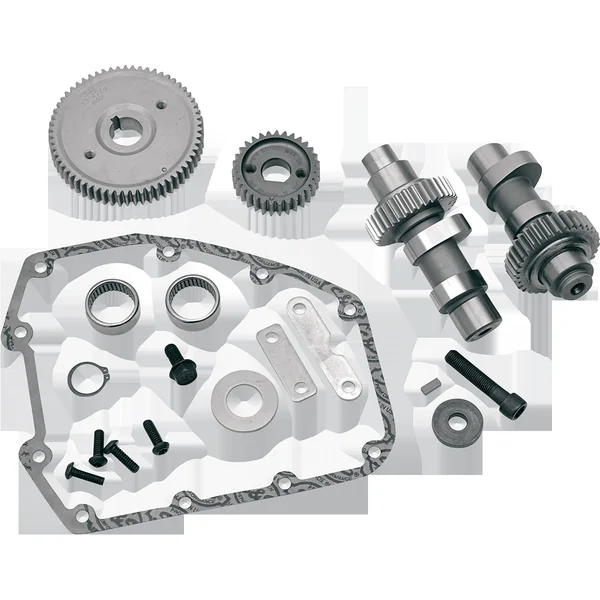 S&S Cycle® Raw 570G Gear Drive Cam Kit for 2007-2017 Harley Models with Twin Cam Engine; 2006 Dyna Glide Models, with Gears, Bearings, and Gasket - Made in U.S.A. - 33-5267