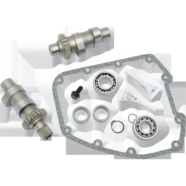 S&S Cycle® Raw 625 Series Chain Drive Cam Kit for 1999-2006 Harley Models with Twin Cam Engine (Except 2006 Dyna Glide Models), with Cam, Gears, Bearings, and Gasket - Made in U.S.A. - 330-0006