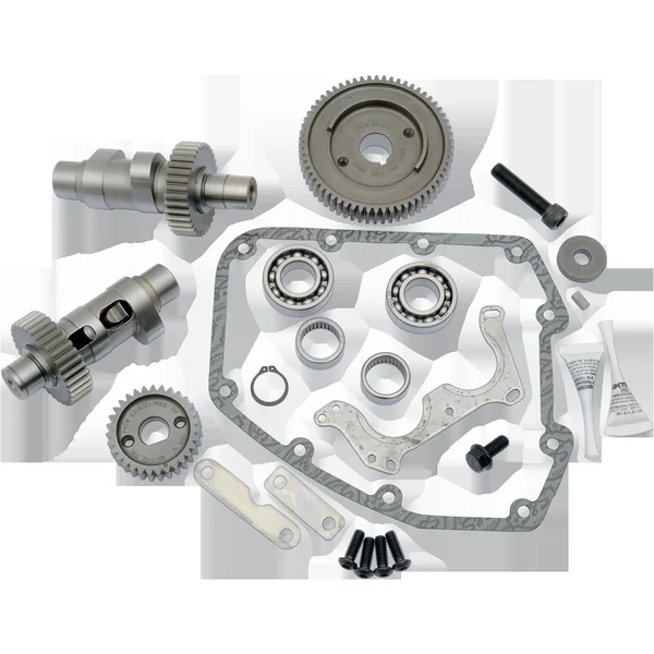 S&S Cycle® Raw Easy Start Chain Drive 585 Cam Kit for 2007-2017 Harley Models with Twin Cam Engine; 2006 Dyna Models, with Installation Kit - Made in U.S.A. - 106-5233 - Image 2