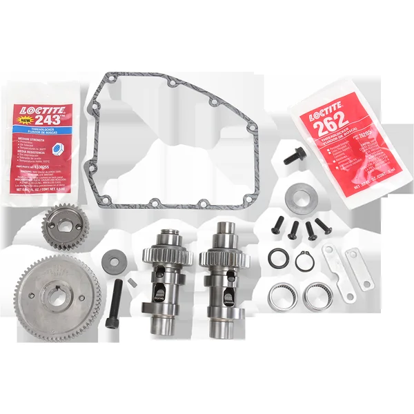 S&S Cycle® Raw Easy Start Gear Drive 570 Cam Kit for 2007-2017 Harley Models with Twin Cam; 2006 Dyna Models, with Installation Kit - Made in U.S.A. - 106-5221