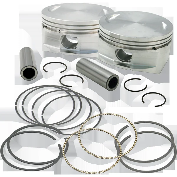 S&S Cycle® Raw Forged Piston Kits for Hot Set Up Kits for 1999-2006 Harley Touring FLH, FLT; Softail FLS, FXS Models- Made in U.S.A. - 106-3491A - Image 3
