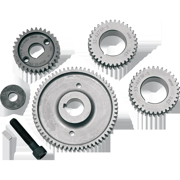 S&S Cycle® Raw Outer Cam Gear Drive Kit for 2007-2017 Harley Models with Twin Cam Engine- Made in U.S.A. - 33-4285