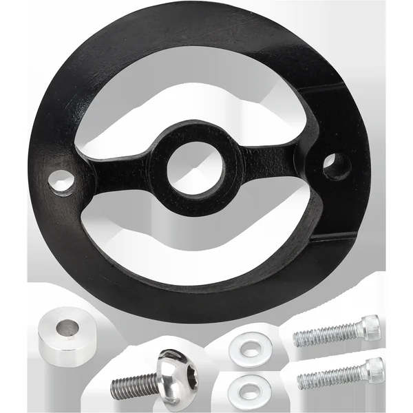 S&S Cycle® Super Stock™ Black Gloss Stealth Air Cleaner Kit for 1991-2006 Harley Sportster XL Models with Stock CV Carburetor, with Hardware - Made in U.S.A. - 170-0093 - Image 6