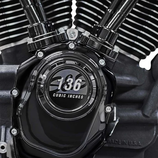S&S MK136 Black Edition Engine with 550 Cam for 2017-2023 Harley Touring - Image 2