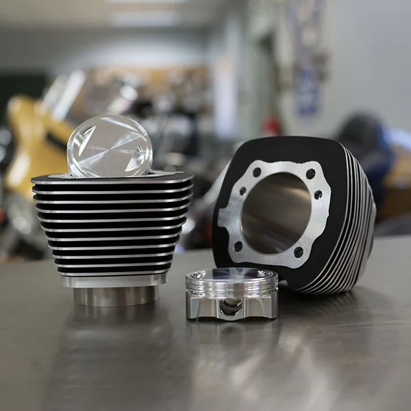 S&S Sidewinder 4" Big Bore Kit 110" for 2007-2017 Harley Twin Cam - Black - Image 2