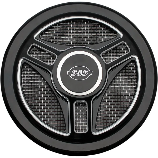 S&S Stealth Air Cleaner Cover - Tri-Spoke