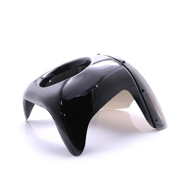Stadium Large Universal Retro Fairing Cafe Racer suitable for 7 inch headlights CLEAR - Image 4