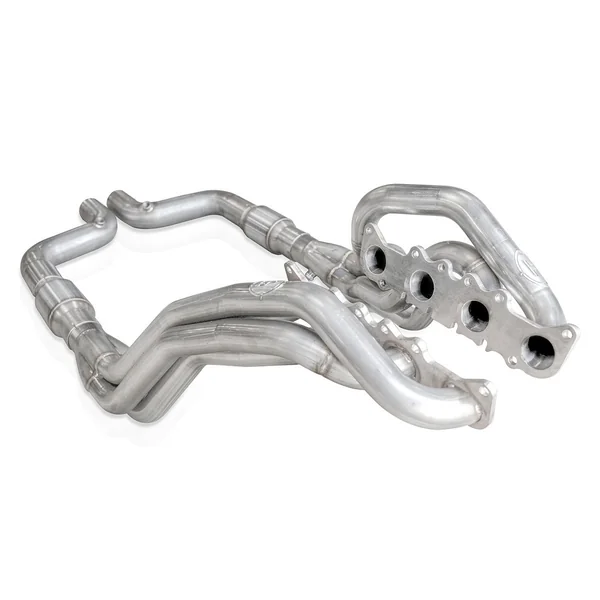 Stainless Power 1-7/8" Long Tube Headers w/ 3" High-Flow Cats, Factory Connection2015-2026 Mustang GT, Mach 1 & Dark Horse