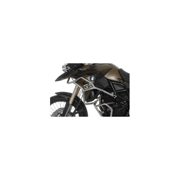 Stainless steel crash bar extension for BMW F700GS, F800GS 2013 onwards