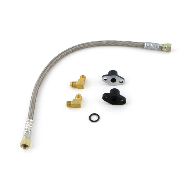 Stainless Steel Oil Cooler Line Kit (Left Side) Suzuki Hayabusa (99-20)