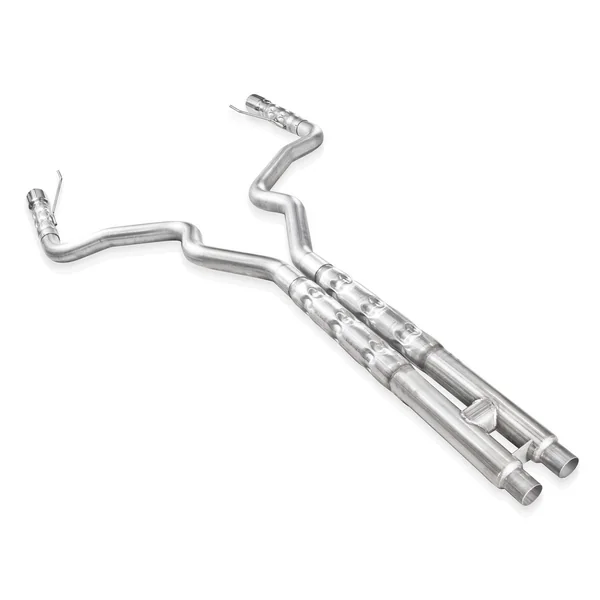 Stainless Works 2.5" Retro Chambered Cat-Back Exhaust w/ H-Pipe, Performance Connect2015-2017 Mustang GT - Image 2
