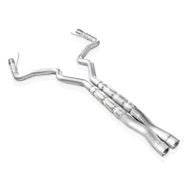 Stainless Works 2.5" Retro Chambered Cat-Back Exhaust w/ X-Pipe, Factory Connect2015-2017 Mustang GT