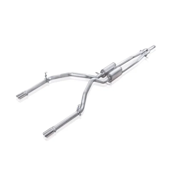 Stainless Works 3" Cat-Back Dual Exhaust, Factory Connect, Exits Both Sides2014-2018 Silverado & GMC Sierra 1500 5.3L