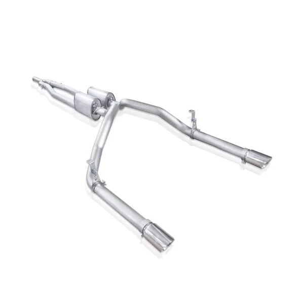Stainless Works 3" Cat-Back Dual Exhaust, Factory Connect, Exits Both Sides2014-2018 Silverado & GMC Sierra 1500 5.3L - Image 2
