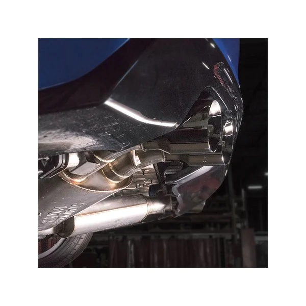Stainless Works Legend Axle-Back Exhaust, Quad Chrome Black Tips, Factory Connect2016-2024 Camaro SS & 2017-2024 Camaro ZL1 - Image 6
