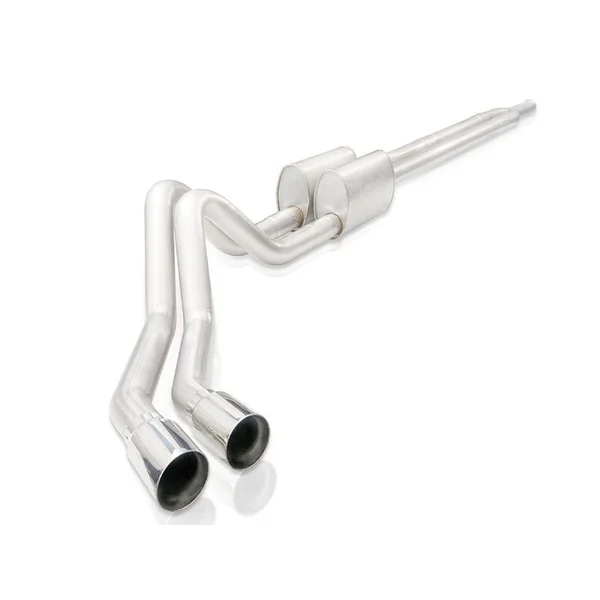 Stainless Works Legend Cat-Back Dual Exhaust, Factory Connect, Exits Behind Rear Tire2019-2026 Silverado & GMC Sierra 1500 5.3L