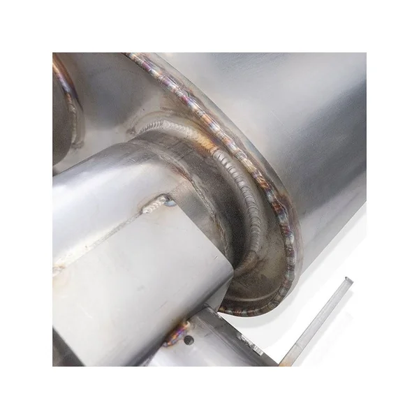 Stainless Works Redline Axle-Back Exhaust, Quad Chrome Black Tips, Factory Connect2016-2024 Camaro SS & 2017-2024 Camaro ZL1 - Image 3