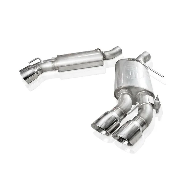 Stainless Works Redline Axle-Back Exhaust, Quad Polished Tips, Performance Connect2016-2024 Camaro SS & 2017-2024 Camaro ZL1
