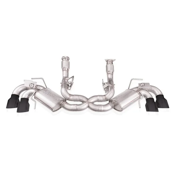 Stainless Works Redline Cat-Back Exhaust, Matte Black Tips2020-2026 C8 Corvette & E-Ray