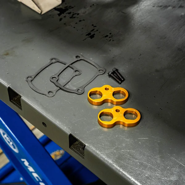 Star Racing Gold Tappet Cuffs Lifter Guides for 2017-2025 Harley M8 - Image 3