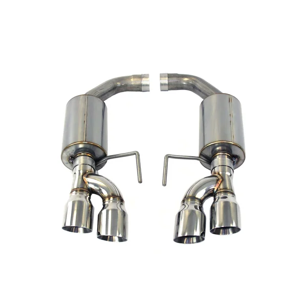 Steeda 2.5" Axle-Back Exhaust System w/ Quad 3.5" Polished Tips2018-2023 Ford Mustang GT