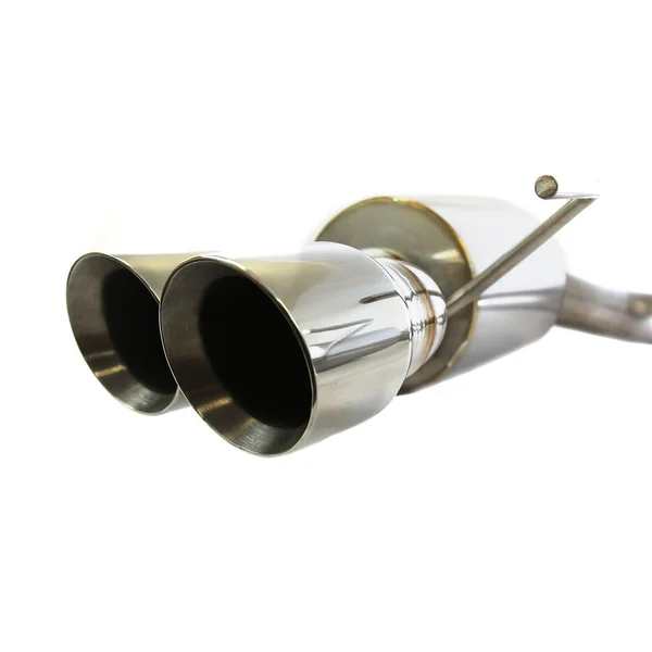 Steeda 2.5" Axle-Back Exhaust System w/ Quad 3.5" Polished Tips2018-2023 Ford Mustang GT - Image 2
