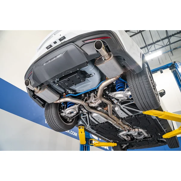 Steeda 3" Cat-Back Exhaust System w/ Dual 4" Polished Tips2015-2017 & 2024-2026 Ford Mustang GT - Image 5