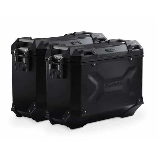 SW-MOTECH 74L TRAX ADV Luggage System with PRO Side Carriers For Yamaha Tenere 700 – Powder-Coated Black - Image 2