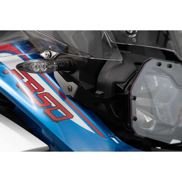 SW-MOTECH Headlight Guard Bracket with PVC Panel for Select BMW Models - Image 3