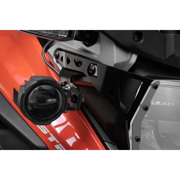 SW-MOTECH Headlight Guard Bracket with PVC Panel for Select Motorcycles - Image 4