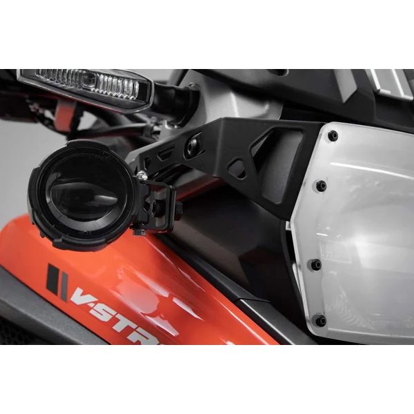 SW-MOTECH Headlight Guard Bracket with PVC Panel for Select Motorcycles - Image 5