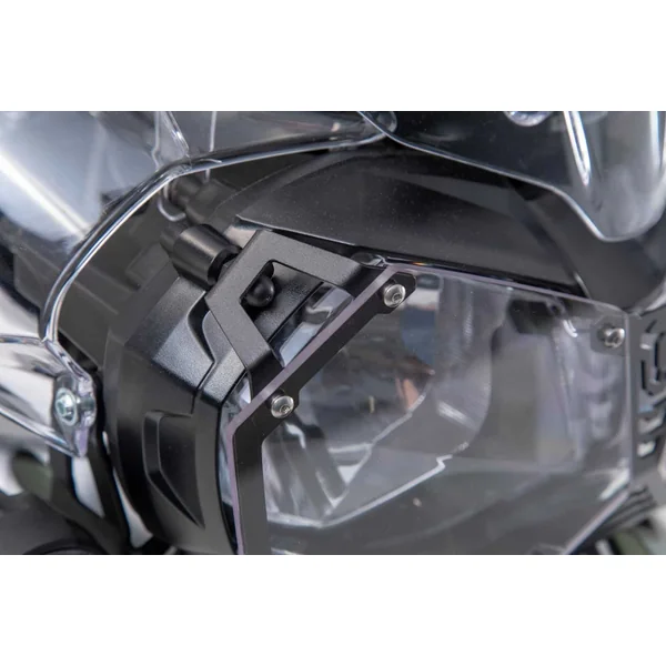 SW-MOTECH Headlight Guard Bracket with PVC Panel for Select Motorcycles - Image 2