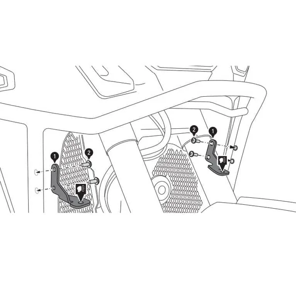 SW-MOTECH Light Mounts for Honda Africa Twin Adventure Sports ’18-’19 - Image 10
