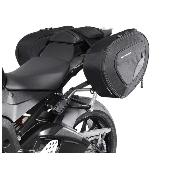 SW-MOTECH Mounting Brackets with Support Arms for Blaze H Saddlebags – BMW S1000RR and S1000R - Image 2