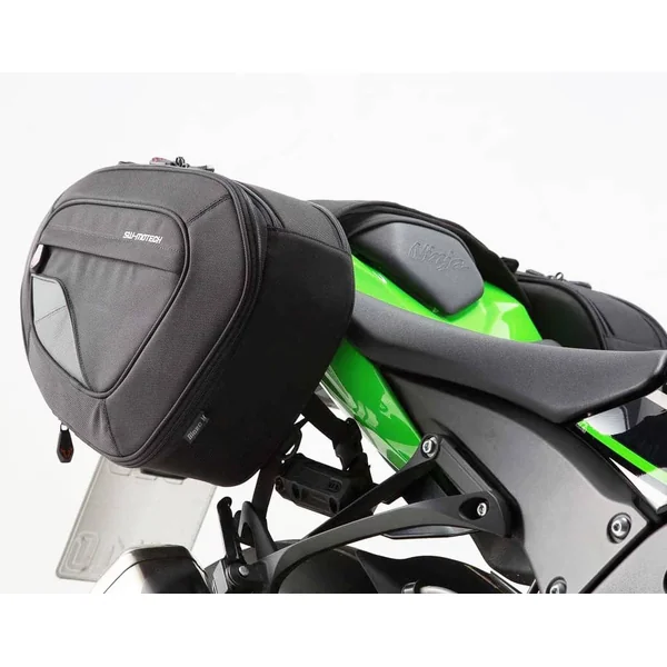 SW-MOTECH Mounting Brackets with Support Arms To Mount BLAZE H Saddlebags for Kawasaki ZX10R Ninja ’16-’19 - Image 2