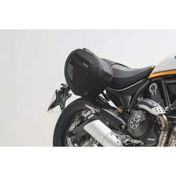SW-MOTECH Mounting Brackets with Support Arms to Mount Blaze H Saddlebags to Ducati Scrambler Sixty2 & Scrambler 800 - Image 2
