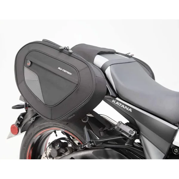 SW-MOTECH Mounting Brackets with Support Arms to Mount Blaze H Saddlebags to Suzuki Katana - Image 3