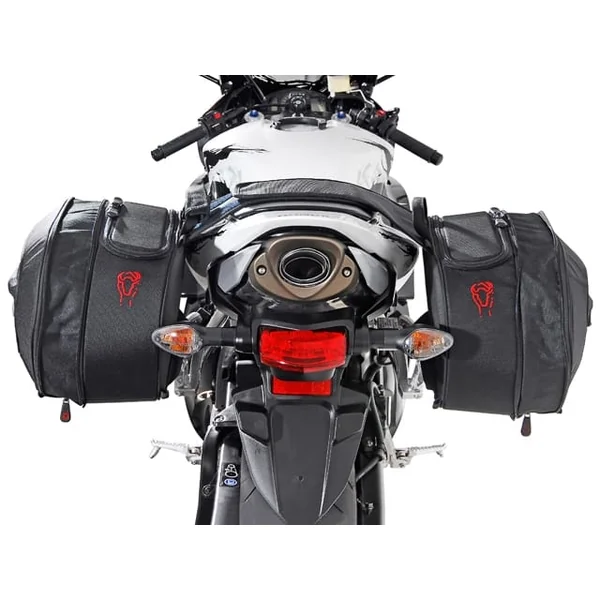 SW-MOTECH Mounting Brackets with Support Arms to Mount Blaze Saddlebags to Honda CB500F, CBR500R, CBR600RR, CBR650F, & CB650F - Image 3