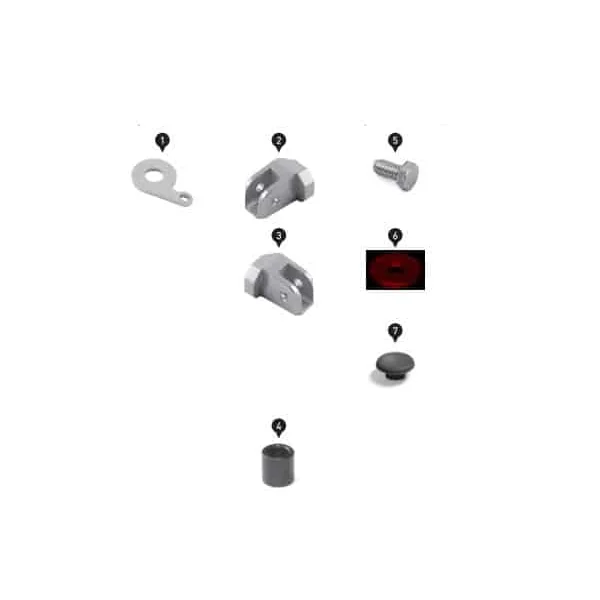 SW-MOTECH Mounting Kit to Mount ION Footrests for Select BMW Models - Image 7