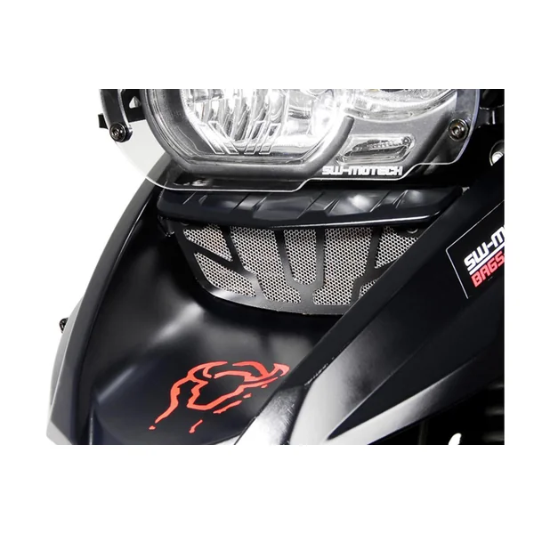Sw-Motech Oil Cooler Guard For Bmw R 1200 Gs/Adv ’08-’13 | Black/Silver - Image 2
