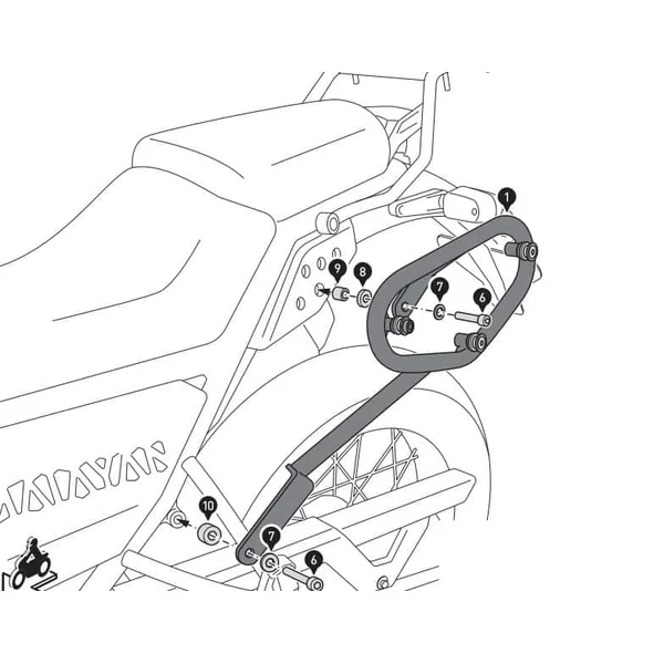 SW-MOTECH SLC Side Carriers for Royal Enfield Himalayan - Image 2