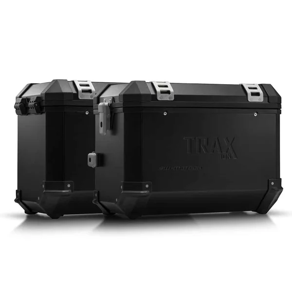 SW-MOTECH TRAX ION 90L Luggage System with Pro Side Carriers For Yamaha Tenere 700 – Black Finish