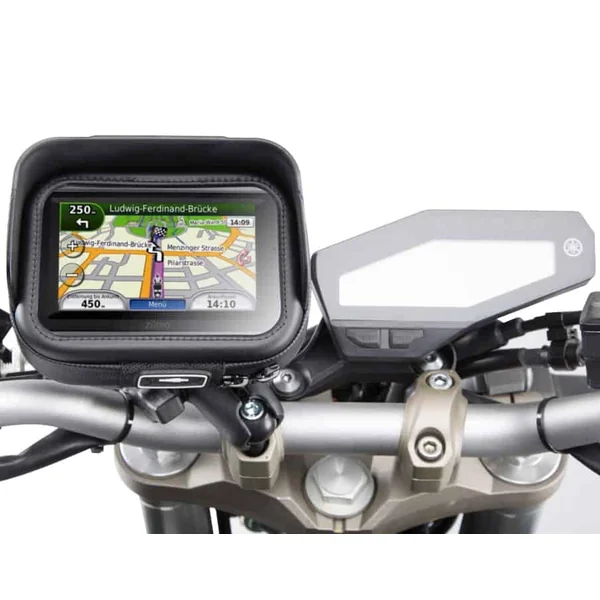 SW-MOTECH Universal Ball-Mounted GPS Kit with Large Navi Case Pro