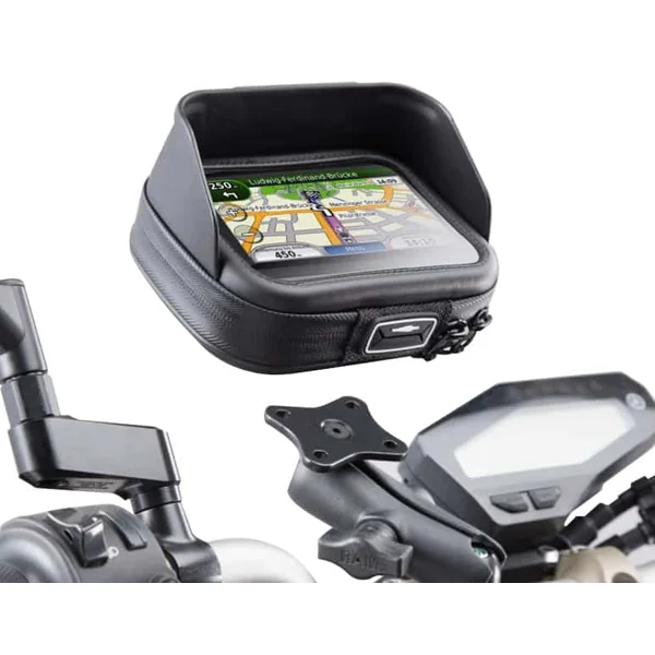 SW-MOTECH Universal Ball-Mounted GPS Kit with Large Navi Case Pro - Image 4