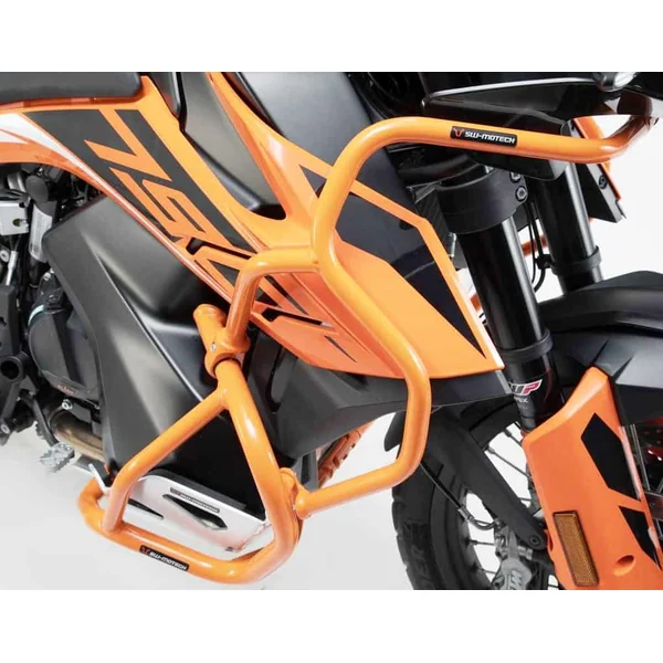 SW-MOTECH Upper Crash Bars for KTM 790 Adventure / R ’19 | Orange - Image 2