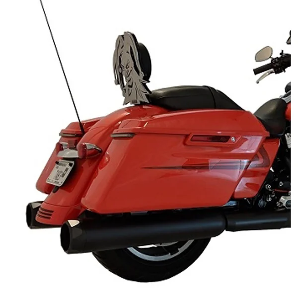 TAB Performance 4.5" B.A.M. Stick Slip-On Mufflers for 1995-2016 Harley Touring - Black